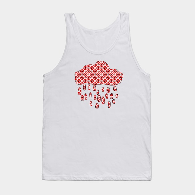 Belarusian pattern. A cloud. Tank Top by Sitenkova